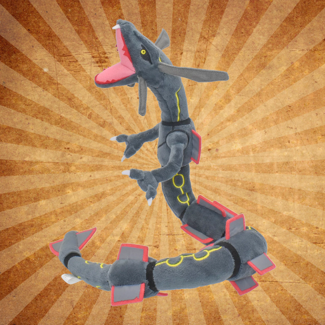 Peluche rayquaza shiny