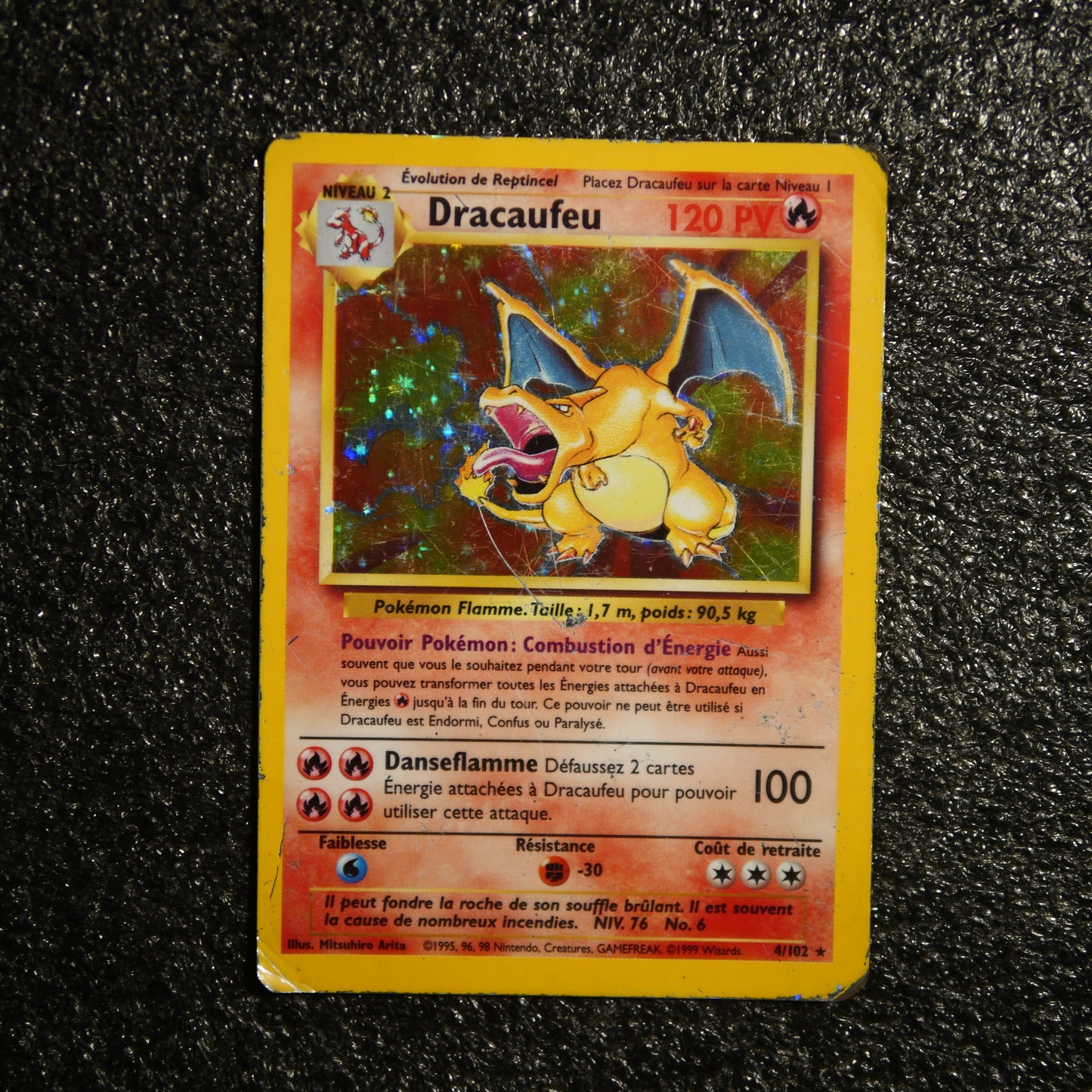 Carte pokémon dracofeu 4/102