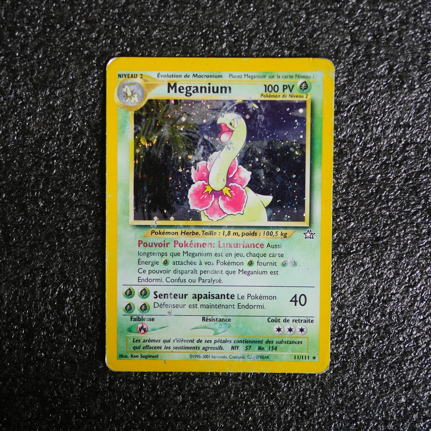 Carte Pokémon Meganium 11 111