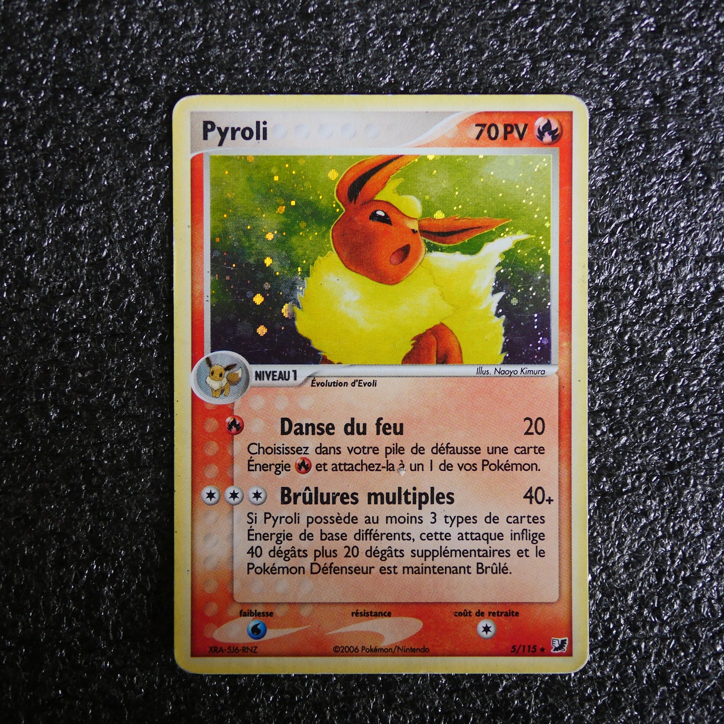 Carte Pokémon Pyroli 5 115
