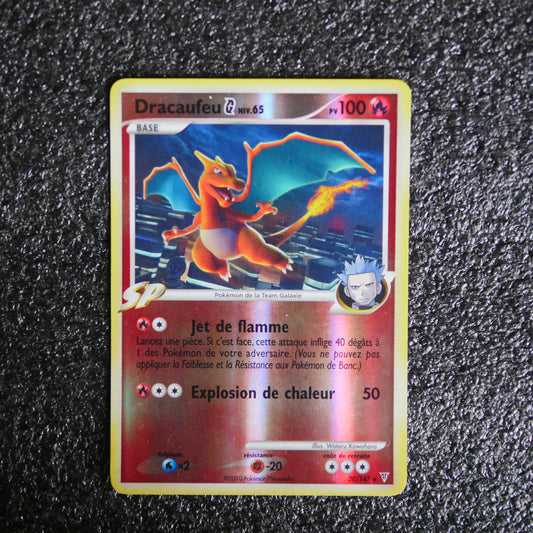 Carte Pokémon Dracaufeu 20 147 reverse
