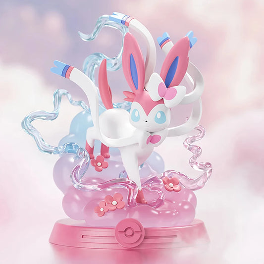 Figurine Pokemon Nymphali sur son socle