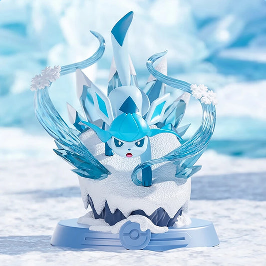 Figurine Pokémon Givrali sur son socle