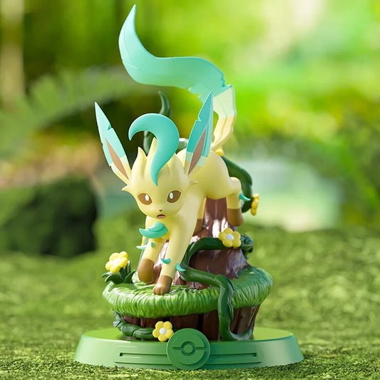 Figurine Pokémon Phyllali sur son socle