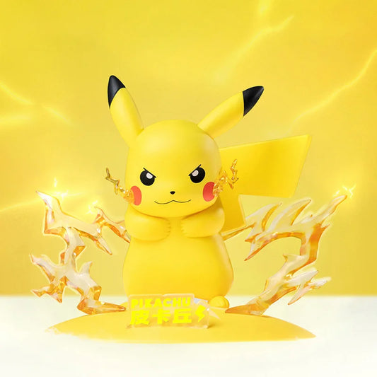 Figurine Pokémon Pikachu sur son socle